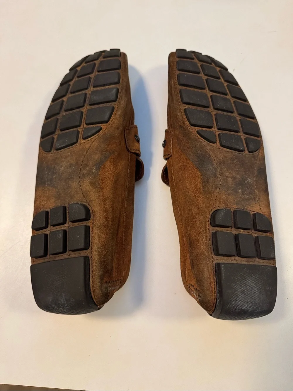 Louis Vuitton Monte Carlo Suede Moccasins